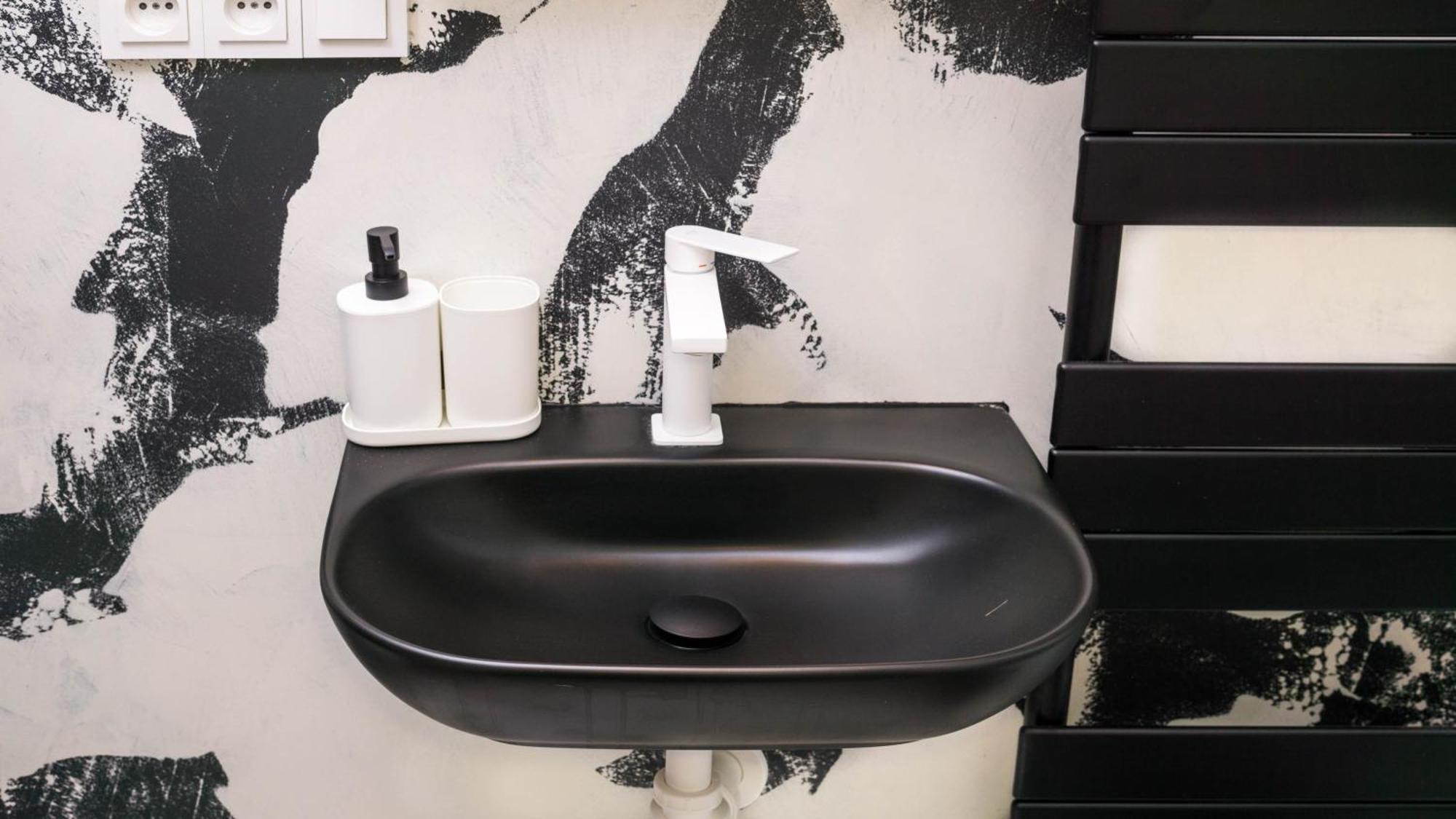 Black & White Apartment Prague By Wenceslas Square And Muzeum חדר תמונה