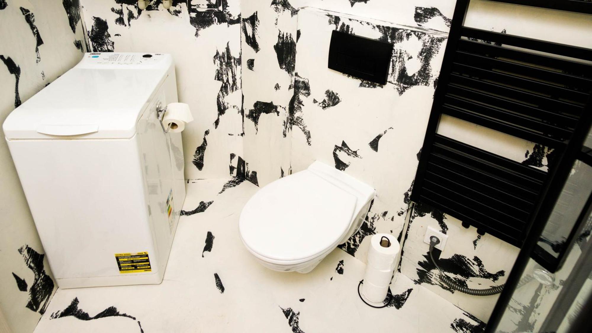 Black & White Apartment Prague By Wenceslas Square And Muzeum מראה חיצוני תמונה