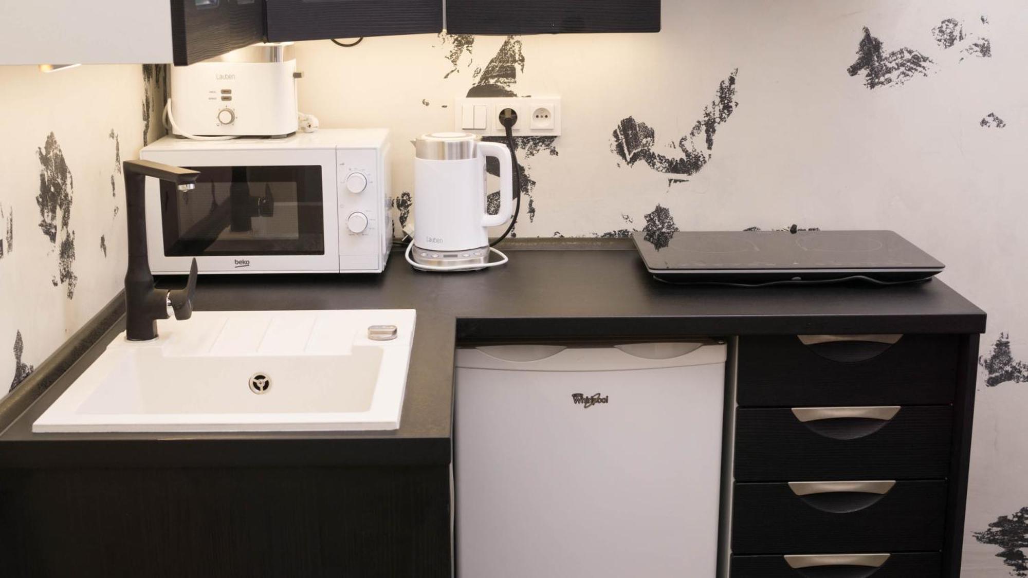 Black & White Apartment Prague By Wenceslas Square And Muzeum מראה חיצוני תמונה